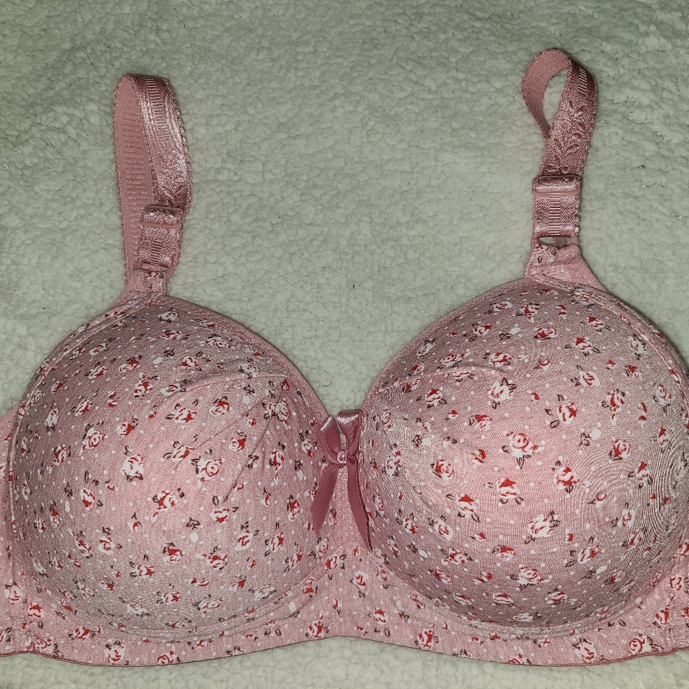 Women's Wireless Bra Floral design